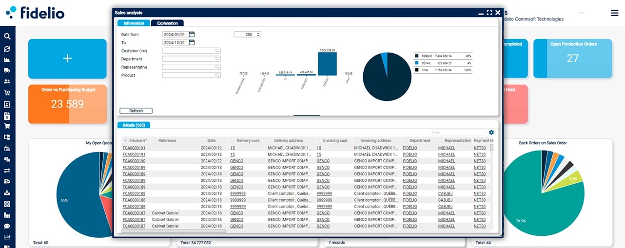 Fidelio Sales Interface