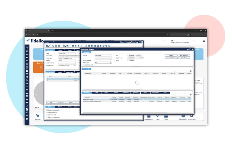 Food inventory interface