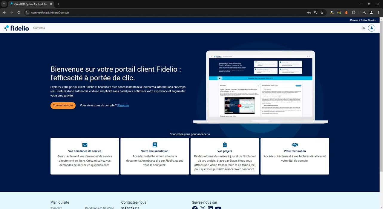 l'espace client