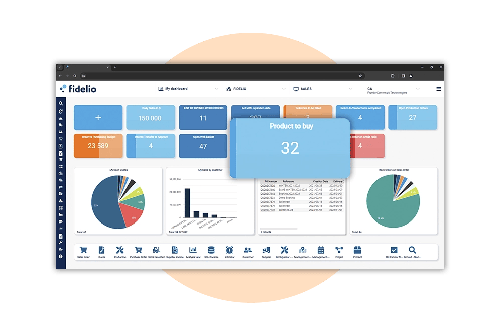 Fidelio Product Interface