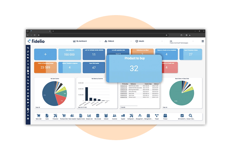 Fidelio Product Interface